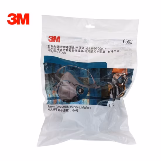 Многоразовый респиратор с полумаской Rugged Comfort 3m 6502